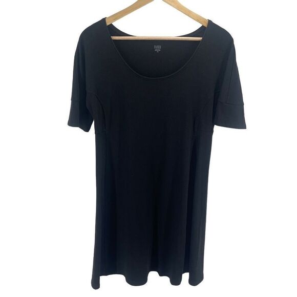 Eileen Fisher Women's Scoopneck Dress Short Sleeve Mini Casual fit and flare XS - Picture 1 of 9